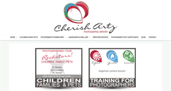 Desktop Screenshot of cherishartz.com